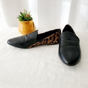 Very Volatile LA • Leopard Faux Leather Loafers